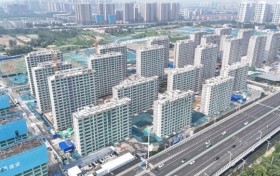 攻堅結碩果！石家莊石鋼舊廠區壹期地塊項目全樓棟主體結構通過竣工驗收