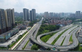 清遠清新城區交通路網再升級  兩大道路節點建成通車