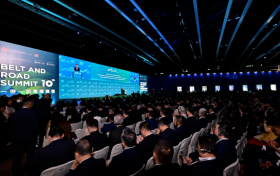 广州龙联科技文化发展有限公司张勇参加第十届香港一带一路高峰论坛并接受专访！